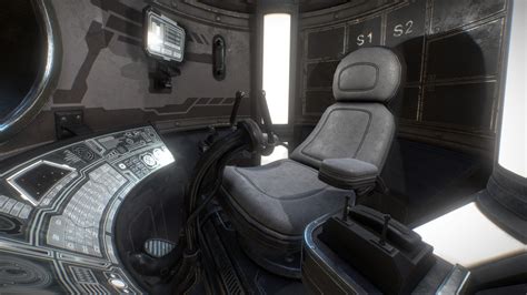 Soma04 spaceship low poly - interior - Download Free 3D model by L ...