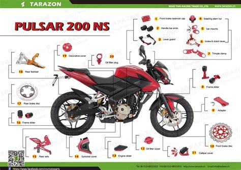 Bajaj Pulsar 200 Ns Spare Parts List | Reviewmotors.co