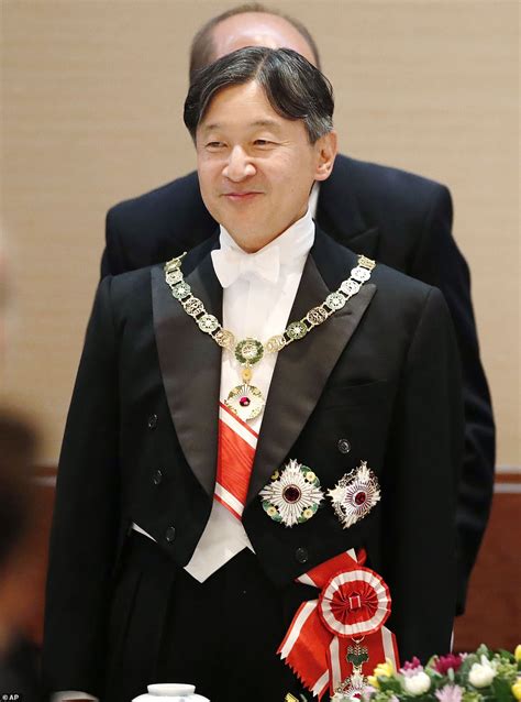 Japan's newly enthroned Emperor Naruhito and his wife attend glittering ...