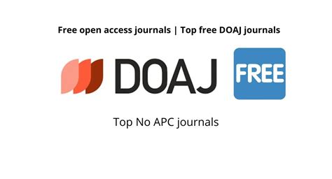 Open Access Journals with no APC - Scopus/ Web of Science - PhDTalks