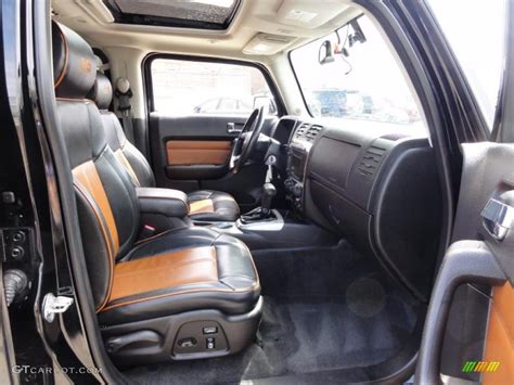 Ebony Black/Morocco Interior 2007 Hummer H3 Standard H3 Model Photo ...