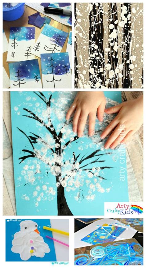 14 Wonderful Winter Art Projects for Kids - Arty Crafty Kids - Kids ...