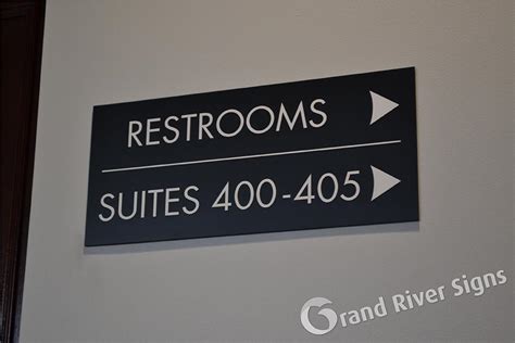 Interior Directional Signs | Grand River Signs - Grand Rapids MI Sign ...