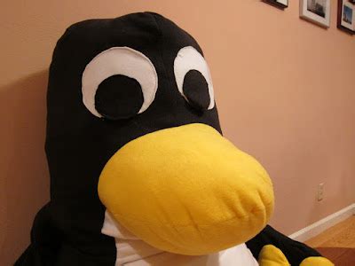 Giant Plush Tux