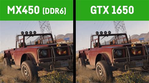 MX450 DDR6 vs GTX 1650 - YouTube