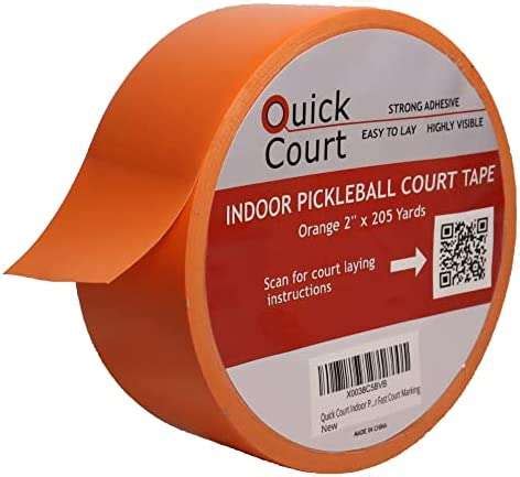 Quick Court Indoor Pickleball Court Marking Tape, The Complete ...