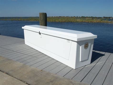 Fiberglass Dock Box - 25"H X 96"W X 22"D - CM09 – Marine Fiberglass Direct