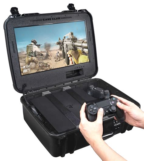 Buy Case Club Waterproof Playstation 4 Portable Gaming Station with ...