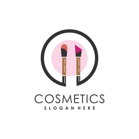 Makeup logo design with modern unique style idea 24484009 Vector Art at ...