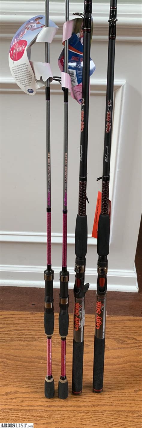 ARMSLIST - For Sale: 4 fishing rods