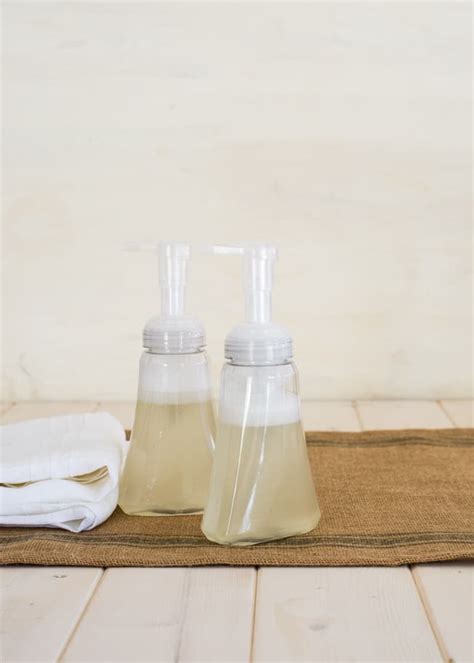 DIY Coconut Oil Antibacterial Foaming Hand Soap | HelloGlow.co