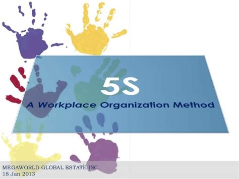 5S: A Workplace Organization Method