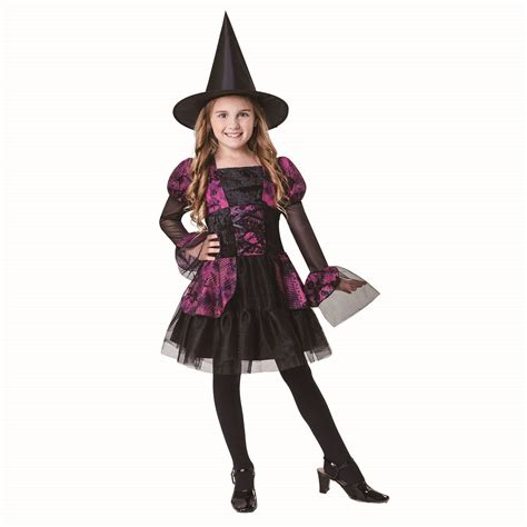 Purplish Witch Child Halloween Costume - Walmart.com - Walmart.com