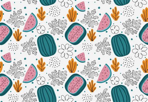 Watermelon seamless pattern. vector illustration 8122971 Vector Art at ...