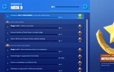 Fortnite Season 8, Week 9 Challenges - Fortnite Insider