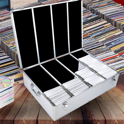 1000 Disc Aluminium CD Storage Case - Complete Storage Solutions