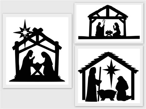 Cricut Nativity Scene Svg