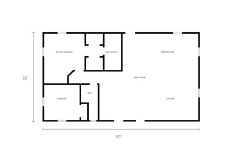 √ 30x30 Metal Building Floor Plans - Alumn Photograph