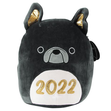 Squishmallows Plush 12 Inch Foster The Black French Bulldog Limited ...