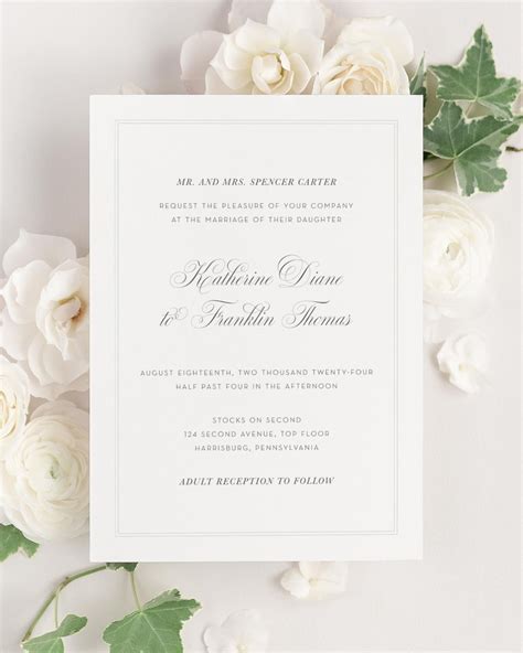 Free Wedding Invitation Samples | Shine Wedding Invitations