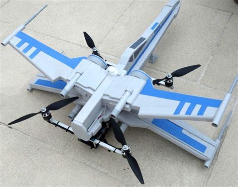 Awesome Custom Made Star Wars T-70 X-Wing Drone (video)