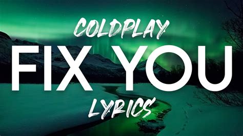 Coldplay song i will try to fix you - cmsapje