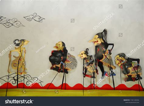 Wayang Kulit Punokawan Traditional Arts Javaindonesia Stock Photo ...