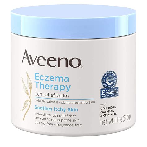 Aveeno Eczema Therapy Itch Relief Balm with Colloidal Oatmeal, 11 oz in ...