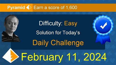 Microsoft Solitaire Collection: Pyramid - Easy - February 11, 2024 ...