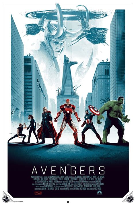 INSIDE THE ROCK POSTER FRAME BLOG: Matt Ferguson The Avengers Movie ...