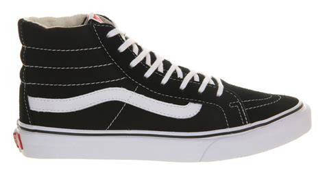 Lyst - Vans Slim High-Tops in Black