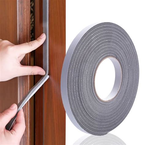 5M Adhesive Foam Weather Draught Excluder Seal Door Window gap ...