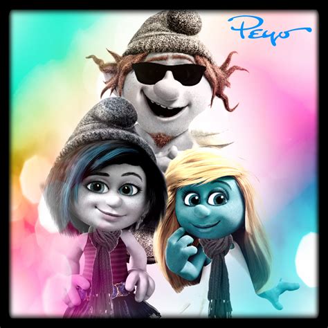 Vexy, Hackus and Smurfette on Instagram - The Smurfs 2 Movie Photo ...