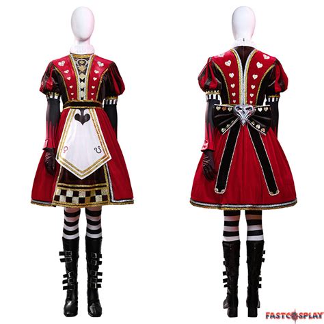 Alice: Madness Returns Alice Red Cosplay Costume Deluxe