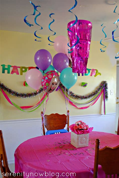 Serenity Now: Throw a Barbie Birthday Party at Home