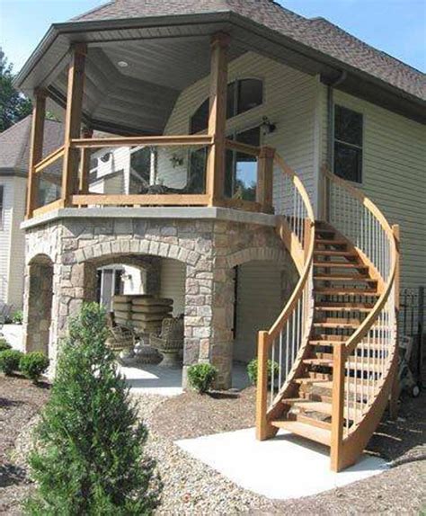 10 Creative ideas for outdoor stairs | Porch design, Exterior stairs ...