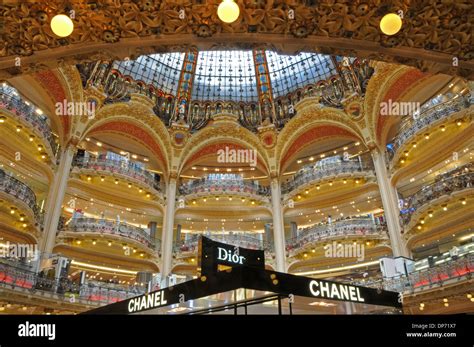 Galleries lafayette haussmann hi-res stock photography and images - Alamy