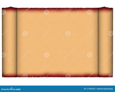 Papyrus. Scrolls. stock illustration. Illustration of letter - 11796343