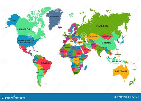 World Map With Countries Names – Get Latest Map Update