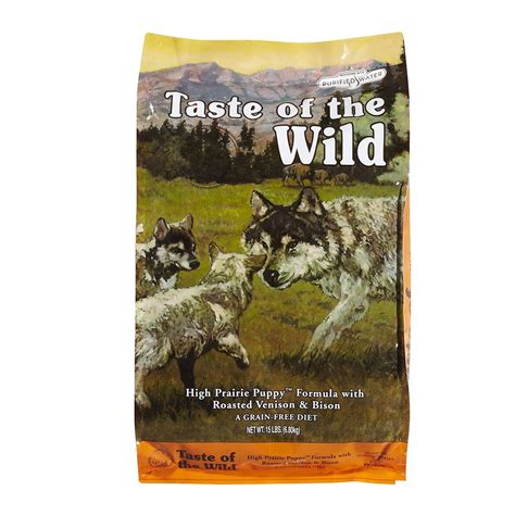 High Prairie Puppy Bisonte y Venado - Taste of the Wild