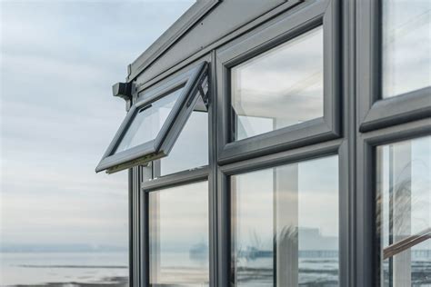 Our Latest Smooth Anthracite Grey uPVC Window | Double Glazing uPVC