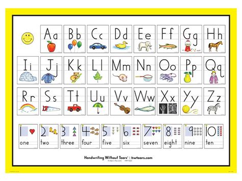 Buy Learning Without Tears Print Letter & Number - Handwriting Without ...