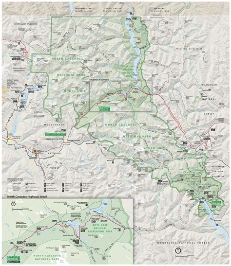 North Cascades Maps | NPMaps.com - just free maps, period.