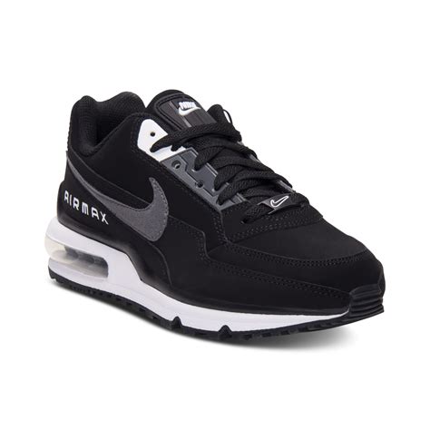 Nike Air Max Ltd Running Sneakers in Black/White/Dark Grey (Black) for ...