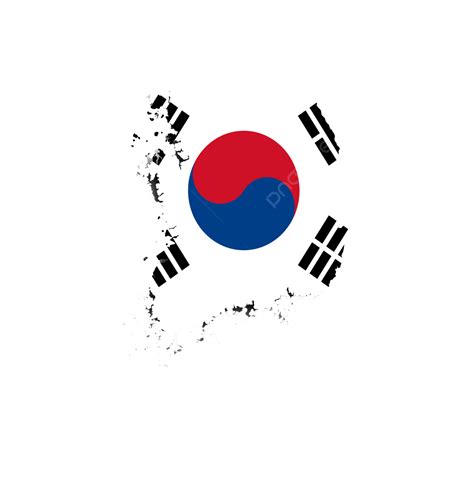 Map Of South Korea Isolated, Graphic, East, Illustration PNG ...