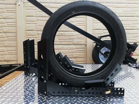 Trailer Wheel Chock - Compact Bike Trailers and Motorcycle Accessories