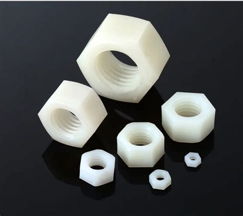 Business & Industrial M2/M2.5/M3/M4/M5/M6/M8/M10 Nylon Nuts Plastic Hex ...