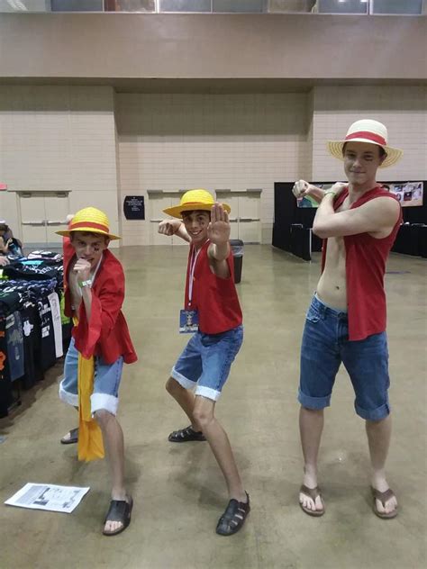 Luffy Cosplay Part 3: Strawhat Crewsaders | One Piece Amino