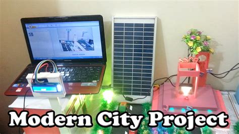 High School Science Fair Project│ Modern City Project│ - YouTube