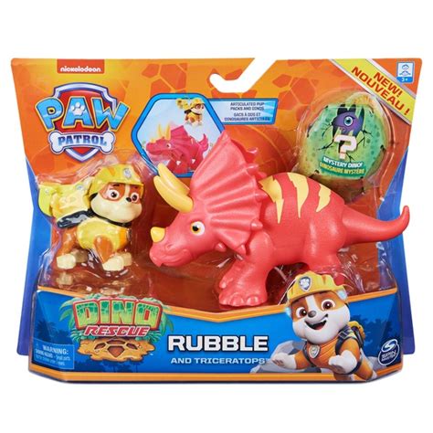 PAW Patrol Dino Rescue Pup and Dinosaur Action Figure Assortment ...